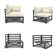 Valliere 3pc Multi-Chair Seating Group