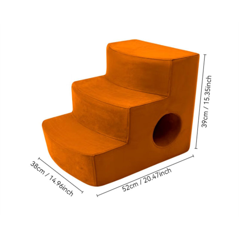 Escalier pour animaux Pet Tail Buddy, Jaune