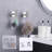 2.75 " Stainless Steel Wall Mounted Towel Bar-101051960