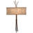 Ramus Steel Flush Mounted Sconce