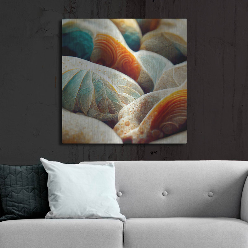 «Space Sea Shells» par Luxe, H 36 po x l 36 po