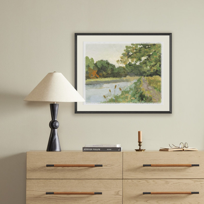 Still Waters Painting by Brittany Smith, 15.5" H x 18" W