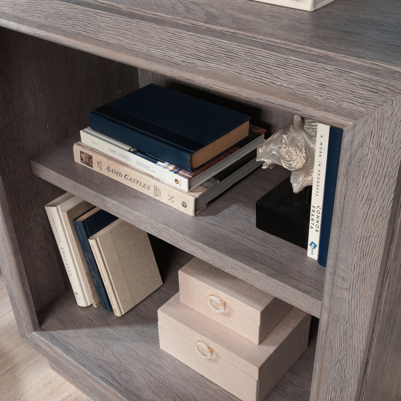 Bibliothèque, finition gris moyen