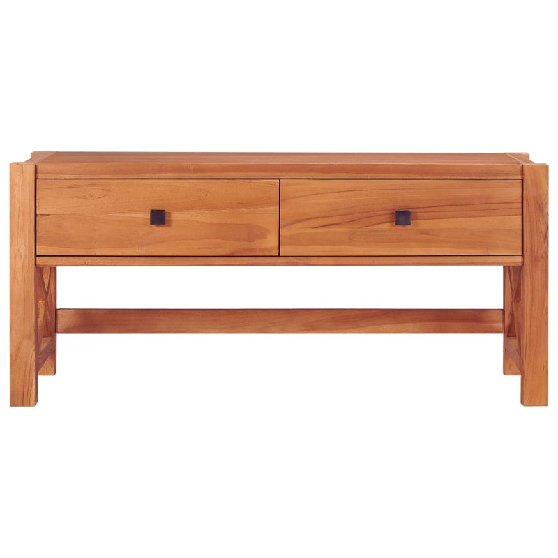 Alaska Solid Wood Writing Desk, 45cm H x 100 cm W x 40cm D