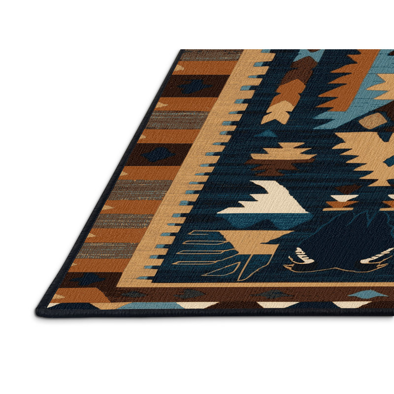  Tapis lavable Raven and Crow, Rectangulaire 2 pi x 3 pi