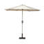 Sahara Crank and Tilt Parasol Brushed Aluminium Pole This parasol is made using Polyester Fabric which has a Weather-Proof Coating & UPF Sun Protection Level 50-38670409-90547163