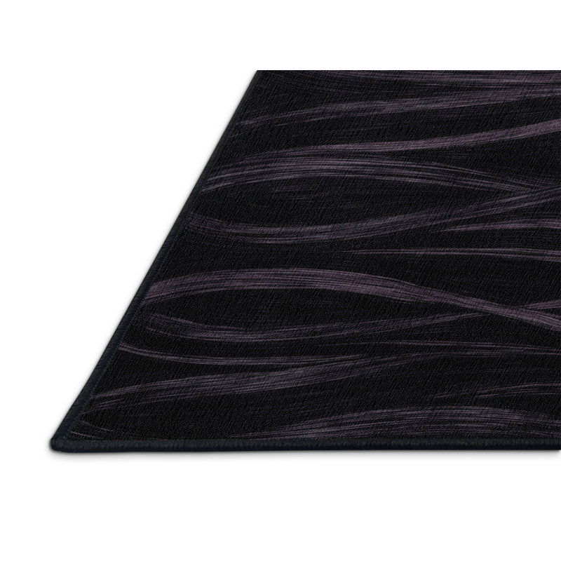 Tapis gris lavable à la machine, Tapis de couloir 2 pi x 5 pi