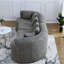 Compression Cloud Sectionals, Chenille 111.5 Inch Modern Home Sofa