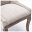 Chaise d'appoint rembourrée bronze-192260414