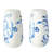 Fitz And Floyd Sicily Blue Serve Bowls And Salt And Pepper Set