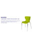 Chaise empilable en plastique Lowell-33980366-126594439