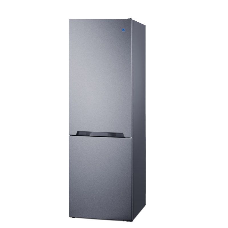 Réfrigérateur-congélateur encastré Energy Star Summit Appliance, Argent argent, Droitier