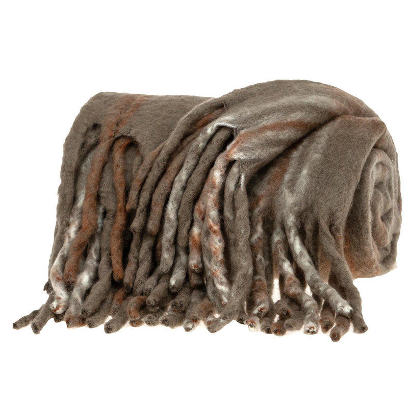 Madras Hand Woven Throw Blanket