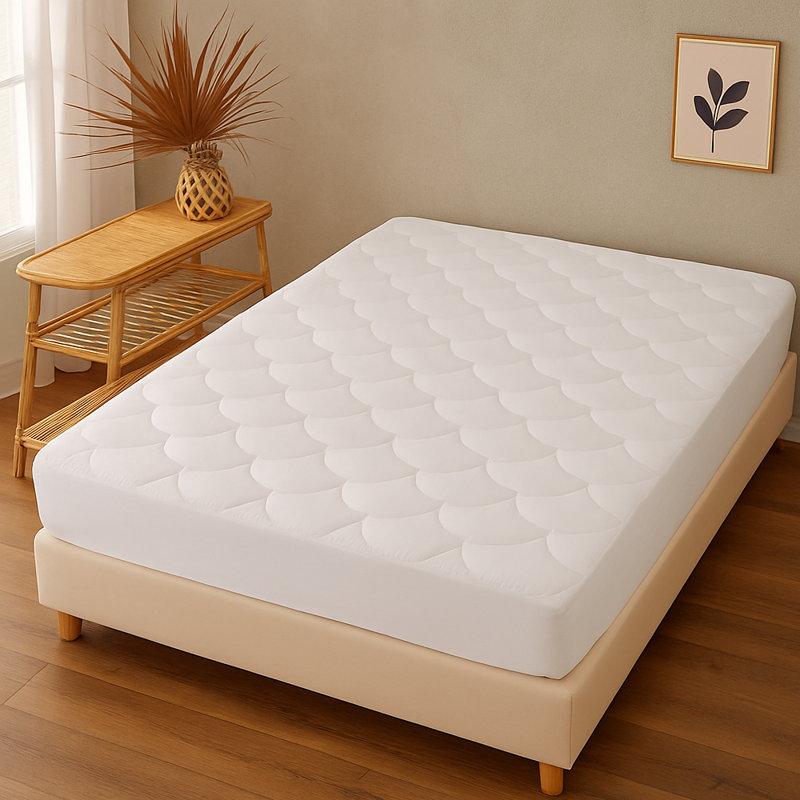 Protège-matelas matelassé ultra doux de qualité supérieure, Lit double