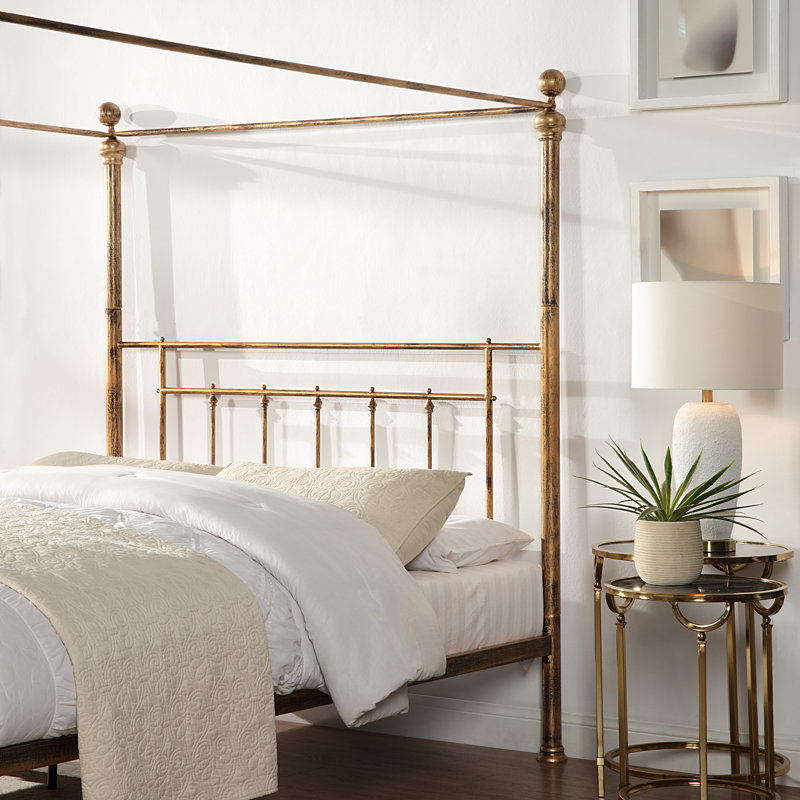 Freudenburg Metal Bed, Small Double - DE (128 x 200.5 cm)