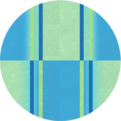 Tapis bleu clair