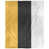 Jaune / noir / argent