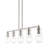 Grogan 5 - Light Steel Dimmable Kitchen Island Chandelier-414771736