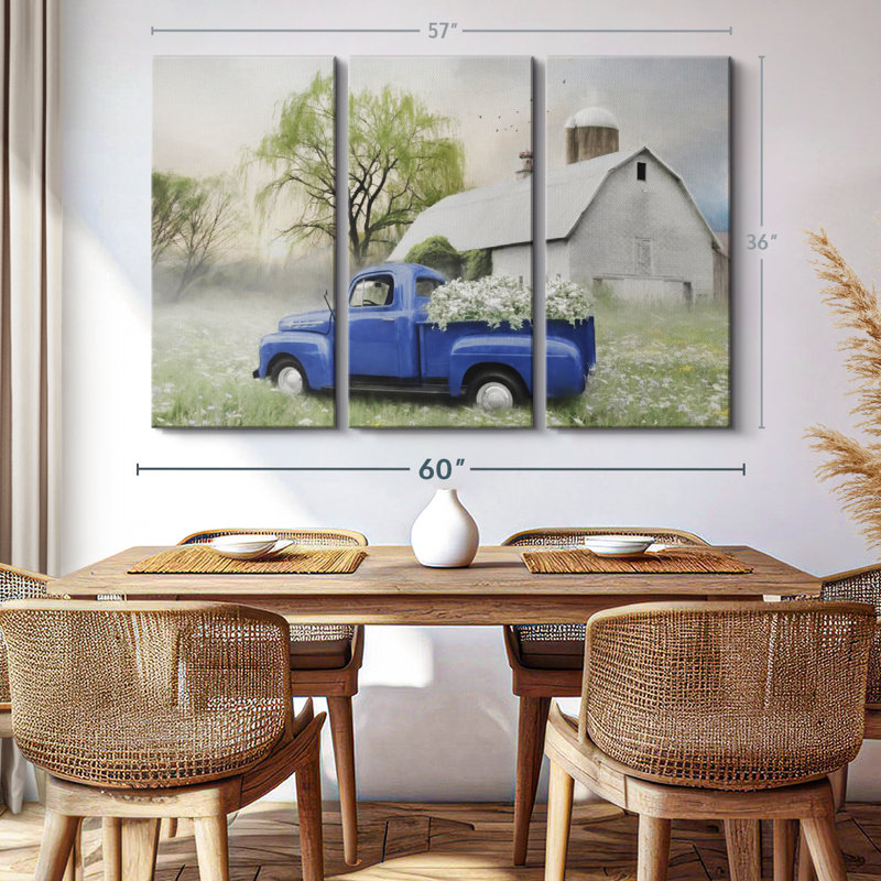 " Old Fashioned Spring " on, 36" H x 57" W