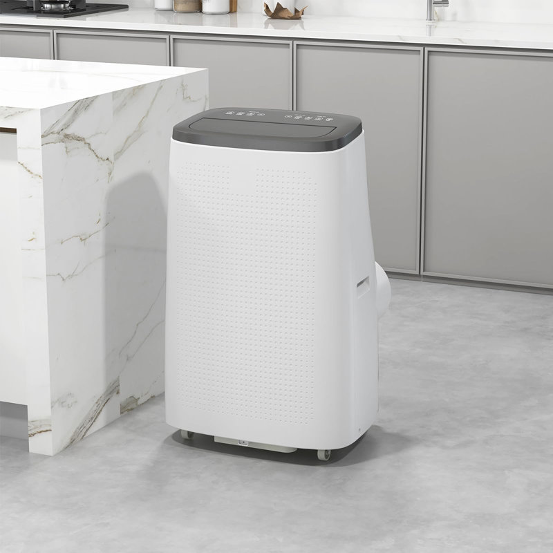 Climatiseur portatif 14 000 BTU | Comprend une télécommande, un ensemble de fenêtre et un tuyau | Refroidit jusqu'à 750 pieds carrés Pi.