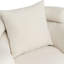 Fauteuil club de style paresseux de style nordique 38 pouces, fauteuil seau en tissu de chenille, canapé décoratif, coussin moelleux avec coussin