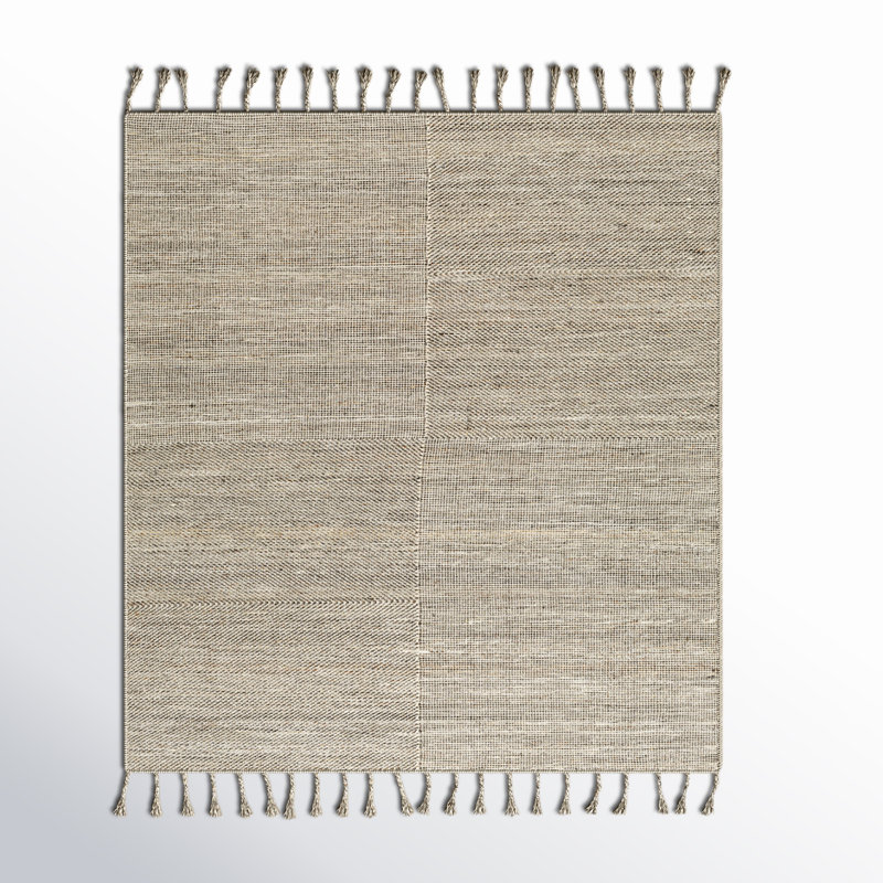 EHR2300_Esther Area Rug, Rectangle 5' x 7'6", Light Gray