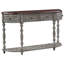 Canapé à console moderne et contemporain avec 4 tiroirs et 1 tablette-88243303
