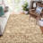 Vintage Damascus Floral Area Rugs, Machine Washable Non-Slip Carpet for Living Room, Bedroom, Home-945739611
