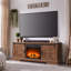 Meuble télé avec foyer Makenli-660300819