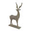 Conrad DEER 46cm Carved Wood Effect