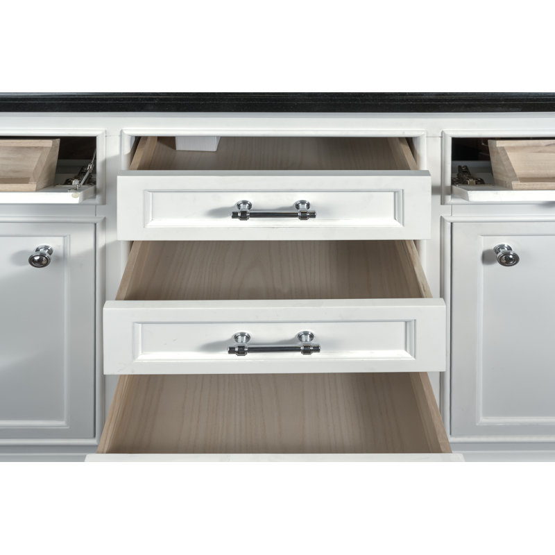 Ensemble de meuble-lavabo double 61 po avec miroir Harkness