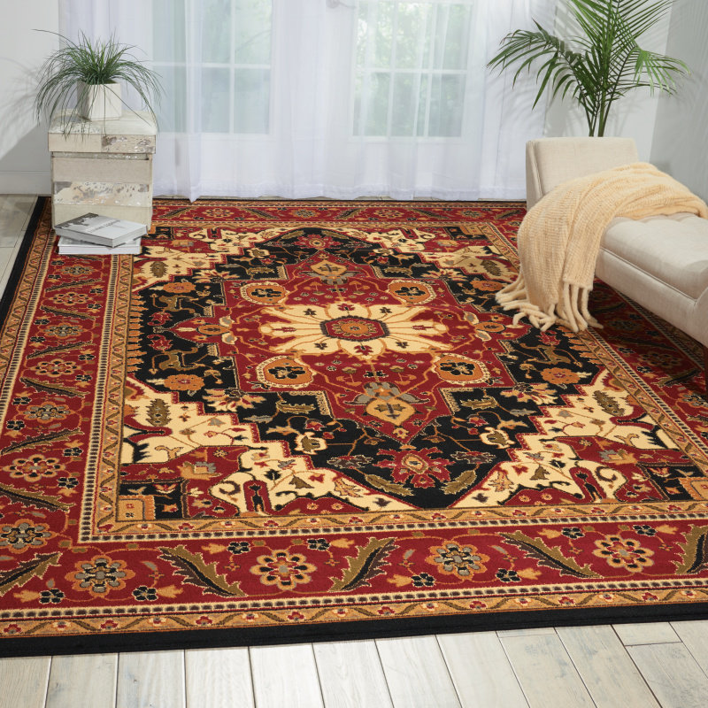 Dulaney Oriental Area Rug, Rectangle 160 x 221cm