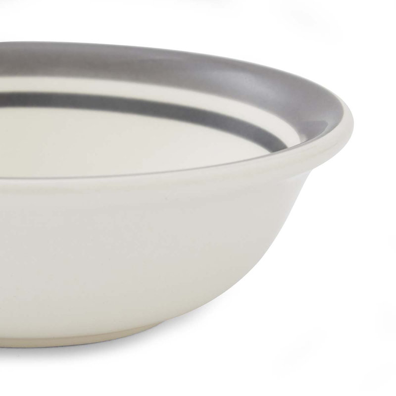 Portmeirion, Potters Stripe - Bowls, Grey