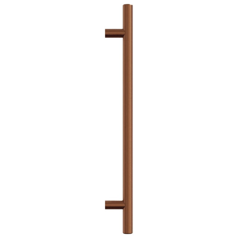 Metro Lane Cabinet Handles 10 Pcs Black 64 Mm Stainless Steel, Bronze, 192 Mm