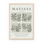 Matisse's La Gerbe Quartet, imprimé vert dans un cadre-1761611618-1761611628-1769792099