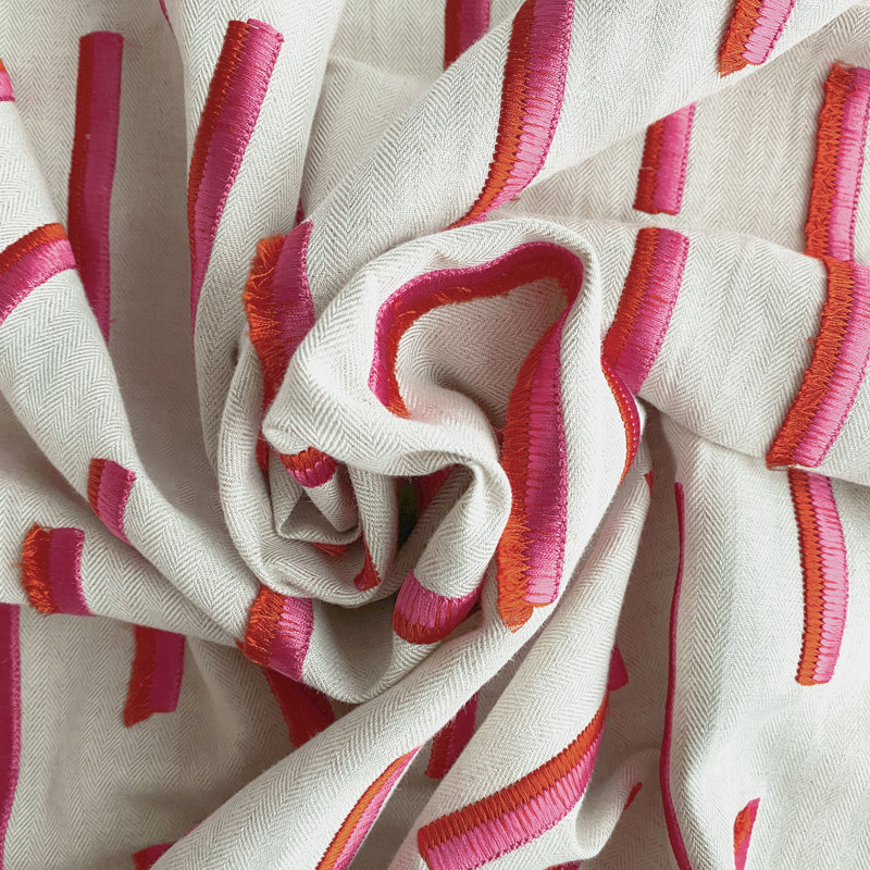 Fairuza Tanuki Cerise Fabric