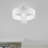 Haney Linen Blend Semi Flush Mount-1297012556-1297012545