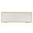 Lenssen Gold Finish Peony And Ginkgo Console Table With Mirror Top