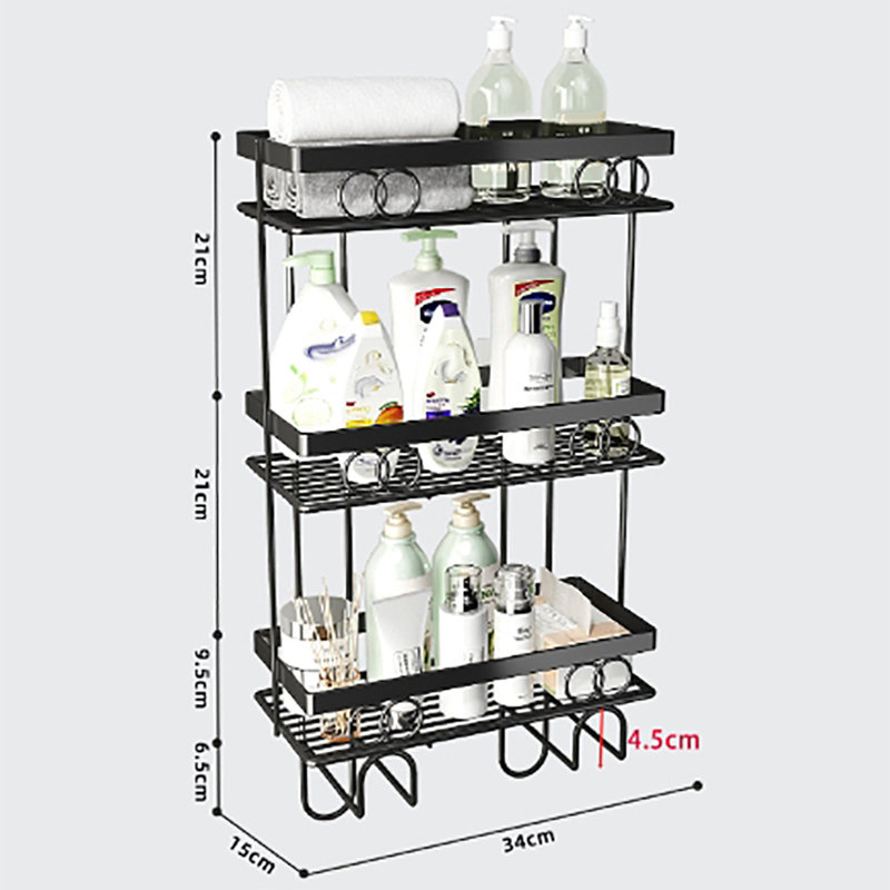 Metal Bathroom Shelves
