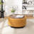 Eniyah Round Cocktail Ottoman with Storage-927757462