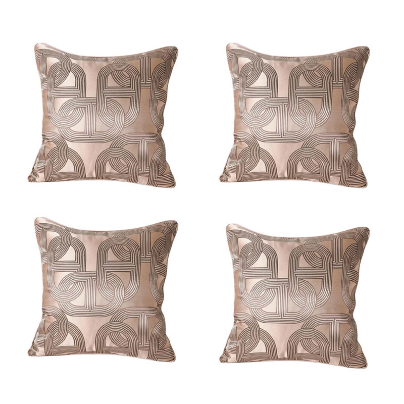 Housse de coussin intérieur / extérieur à carreaux
