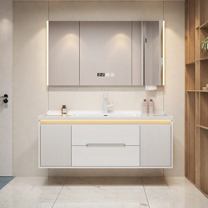 Armoire de salle de bain simple de style nordique