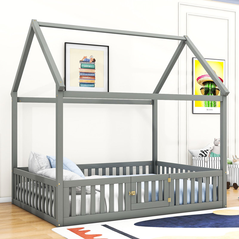 Lit de jour double par Latitude Run®, Gris