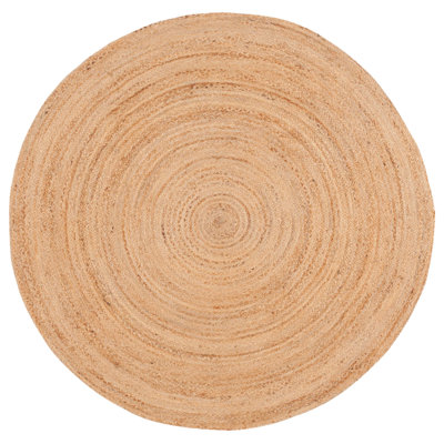 Natural Fiber 601 Hand Woven Jute Rug