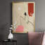 «Terra Rosa Abstract II», reproduction encadrée de qualité supérieure - prête à être accrochée-88100124-88100119