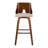 Ashton 30" Fixed-Height Bar Stools with Bent Wood Legs & Square Footrest-90576925