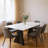 Inky Dining Table White