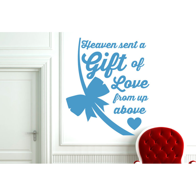 Wall Decal, Medium, Blue