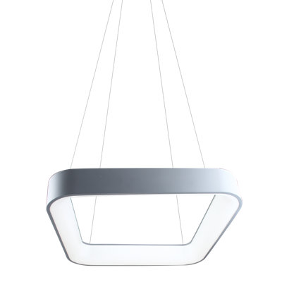Declan 1 - Light LED Square/Rectangle Pendant