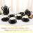 Porcelain tea set